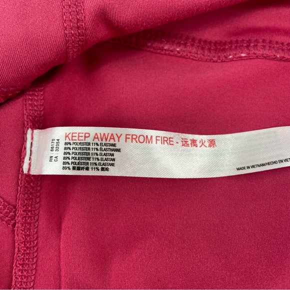 Free People Movement Odessa Athletic Short in Wild Raspberry Large New with Tag - Picture 9 of 14